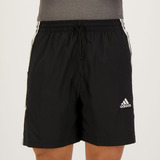Bermuda adidas Chelsea 3 Listras Preta