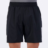 Bermuda adidas Club 3 Stripes Preta E Branca