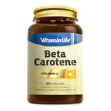 Beta Caroteno 6000 Ui 60 Cápsulas - Vitaminlife
