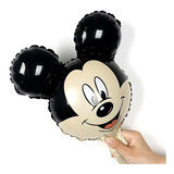 Bexiga Balão Metalizado Kit 5 Balões Cabecinha Mickey Mouse 
