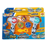 Beyblade Com Luz 2 Lançadores E Arena Pião Brinquedo Antigo