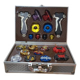 Beyblade Storm Gyro Dazzle Detonation Kit Maleta De Alumínio