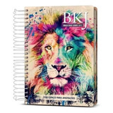 Bíblia Anote Bkj Com Espaço Para Anotações Leão Colorido