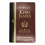 Bíblia King James Atualizada Letra Ultragigante Luxo, De King James. Editora Art Gospel, Capa Mole Em Português, 1611