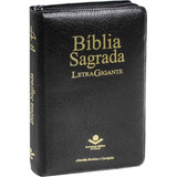 Bíblia Letra Gigante Rc Zíper E Indice Pronta Entrega