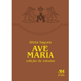 Bíblia Sagrada - Edição De Estudos, De Vários Autores. Editora Ação Social Claretiana, Capa Mole Em Português, 2018
