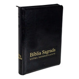 Bíblia Sagrada Letra Super Gigante Com Índice E Zíper 