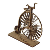 Bicicleta Antiga Penny. Quebra Cabeça 3d. Miniatura Em Mdf