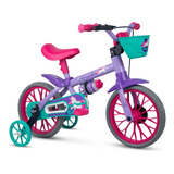 Bicicleta Aro 12 Cecizinha Meninas 2 A 4 Anos Rodinhas Caloi