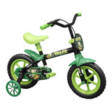 Bicicleta Aro 12 Infantil Track Bikes Cor Verde/preto Cor Verde Tamanho Do Quadro 8