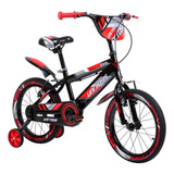 Bicicleta Aro 16 Pro Aventura Vermelha 2658 Uni Toys Cor Vermelho Tamanho Do Quadro 14