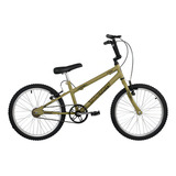 Bicicleta Aro 20 Pro Tork Ultra Freio V Break Preto Fosco Cor Verde Oliva Fosco