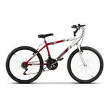 Bicicleta Aro 24 Adulto Bicolor Masculina Ultra Bike Laranja
