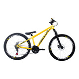 Bicicleta Aro 26 Nero 5 Do Grau Dirt Absolute 21v Amarela Cor Amarelo Tamanho Do Quadro 15