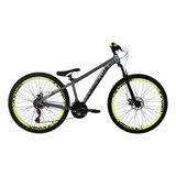 Bicicleta Aro 26 Nero 5 Do Grau Dirt Absolute 21v Cinza