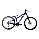 Bicicleta Aro 26 Nero 5 Grau Dirt Absolute 21v Freeride Azul Tamanho Do Quadro 15
