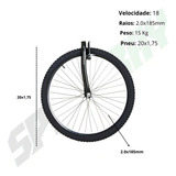 Bicicleta Aro 26 Rebaixada 18 Marchas Aço Carbono Ultra Bike Cor Vere Oliva Fosco