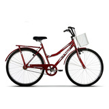Bicicleta Aro 26 Ultra Bikes Summer Vermelho Aro 26