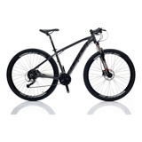 Bicicleta Aro 29 Deeper Shimano - Grafite 19 - 24v Freio Hidráulico Suspensão Com Trava Cubos De Alumínio K7 Com Rolamento Blindado