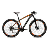 Bicicleta Aro 29 Sutton Half Freio A Disco Bike 24v Cor Preto/laranja/cinza Tamanho Do Quadro 19
