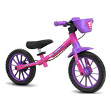 Bicicleta Balance Bike De Equilíbrio Sem Pedal Feminina