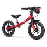 Bicicleta Balance Nathor Caloi - A Partir De 2 Anos Cor Verm