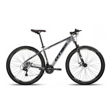 Bicicleta Bike Aro 29 Mtb Freio Disco 24v Gts Pro M5 Intense Cor Cinza/preto Tamanho Do Quadro 19 