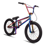 Bicicleta Bmx Cr-defender 100% Cromoly 3 Peças Central Mid Cor Camaleão Tamanho Do Quadro 21