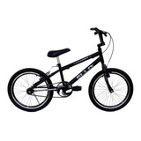 Bicicleta Bmx Freestyle Infantil Ello Bike Energy Aro 20 Freios V-brakes Cor Preto Com Descanso Lateral