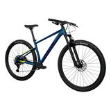 Bicicleta Caloi Explorer Comp Sl 2024/25 Shimano Aro 29 Cor Azul Tamanho Do Quadro 19 G