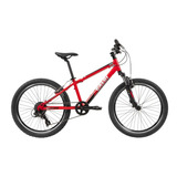 Bicicleta Caloi Wild Aro 24 Alumínio 8v Suspensão Cor Vermelho