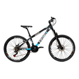 Bicicleta De Passeio Viking Freeride Tuff 30 Aro 26 13 21v Freio Disco Mecânico Index Cor Preto-azul