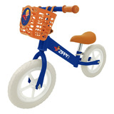 Bicicleta Equilíbrio Aro 12 Bike Infantil Sem Pedal Cestinha