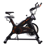 Bicicleta Ergométrica Gallant Elite Pro Spinning Roda De Inércia 18kg Até 120kg Mecânica Gsb18hbta-pt