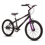 Bicicleta Feminina Aro 20 Infantil Melody 8 10 12 Anos Stone