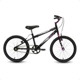 Bicicleta Feminina Aro 20 Menina Infantil Rosa Melody Stone