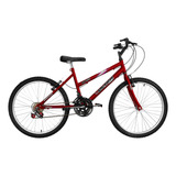 Bicicleta Feminina Aro 24 Ultra Bike Freio V-break