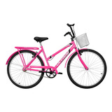Bicicleta Feminina Com Cesto Ultra Bike Wave Aro 26 Promoção
