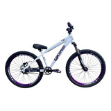Bicicleta Gios 4trix Branca/roxa 26 Single Wheeling/grau