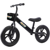 Bicicleta Infantil Aro 12 Equilibrio Sem Pedal Preto