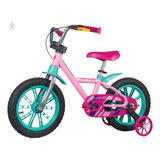 Bicicleta Infantil Aro 14 First Com Rodinhas De Treinamento
