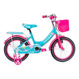Bicicleta Infantil Aro 16 Love Tiffany 2260 Uni Toys 