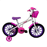 Bicicleta Infantil Aro 16 Menina Boneca Lol