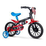 Bicicleta Infantil Aro12 Para Menino Rodinhas Freio Nathor