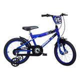Bicicleta Infantil Bmx Ranger Monark Aro 16 Azul