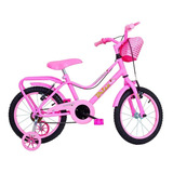 Bicicleta Infantil Brisa Monark Aro 16 Rosa