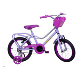 Bicicleta Infantil Brisa Monark Aro 16 Violeta Original