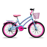 Bicicleta Infantil Celina Aro 20 V-break Colli Cor Azul-celeste Tamanho Do Quadro 14
