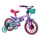 Bicicleta Infantil Feminina Aro 12 Caloi Cecizinha