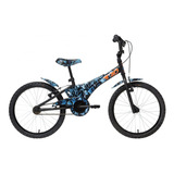 Bicicleta Infantil Groove T20 Aro 20 Azul Camuflada